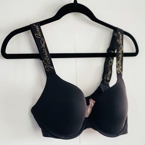 Victoria’s Secret Body by Victoria 34C Black bra with extra thick straps